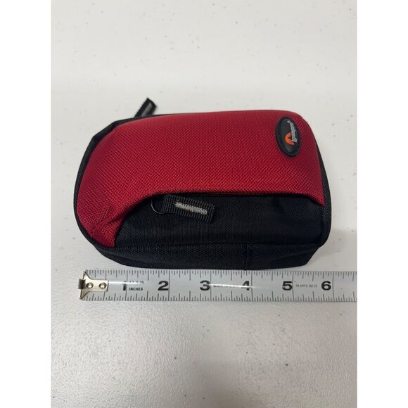 LowePro Tahoe 30 Camera Belt Pouch Bag 5.5 x 1.5 x 3.5in Red Compact EXCELLENT - Picture 6 of 8
